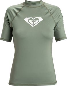   ROXY WHOLE HEARTED SHORT SLEEVE RASH VEST 