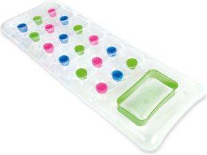  INTEX 18-POCKET INFLATABLE MATTRESS / (188 X 71 CM)