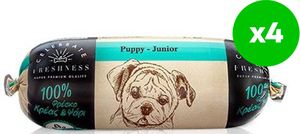 4 ������� CELEBRATE FRESHNESS PUPPY JUNIOR ���� & FISH (400GR �4���)