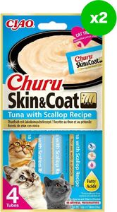 ��������� ����� CHURU CAT SKIN & COAT ����� & ������ (56GR �2 ���)