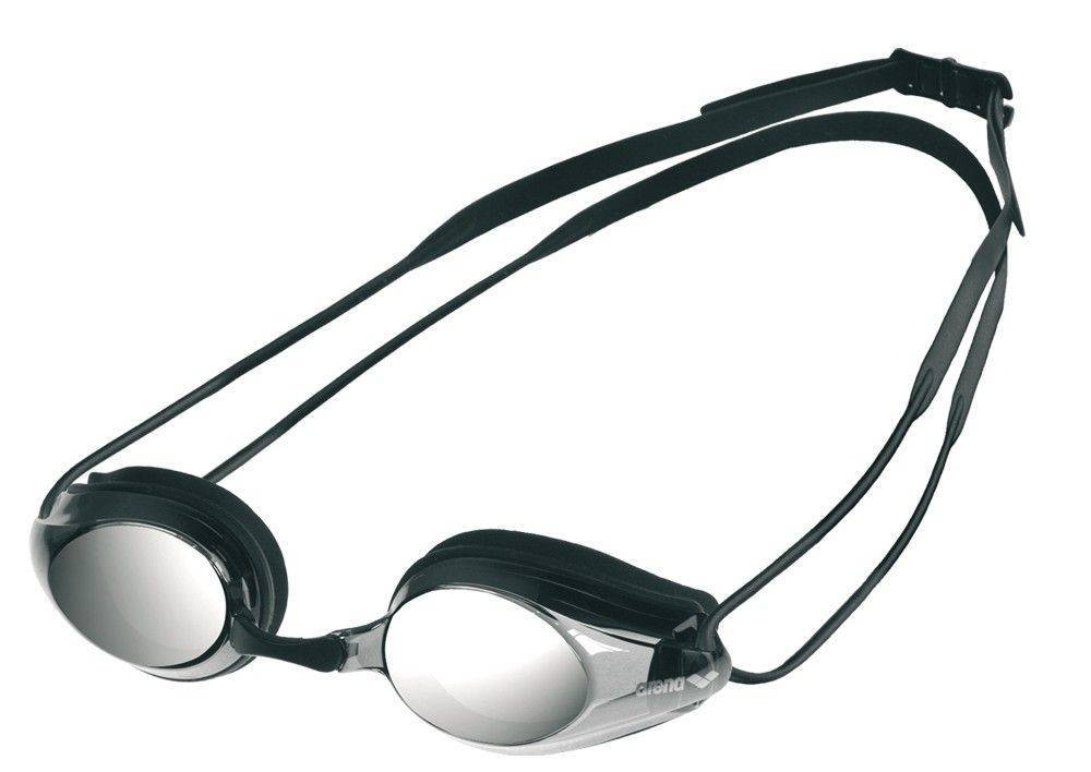 ARENA ΓΥΑΛΙΑ ARENA TRACKS MIRROR GOGGLE ΜΑΥΡΑ/ΑΣΗΜΙ