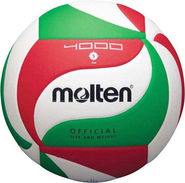 MOLTEN ΜΠΑΛΑ MOLTEN V5M4000 ΛΕΥΚΟ/ΠΡΑΣΙΝΟ/ΚΟΚΚΙΝΟ (5)