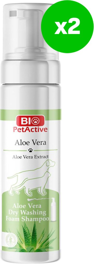 ΣΑΜΠΟΥΑΝ ΣΚΥΛΟΥ ΓΑΤΑΣ BIO PETACTIVE ΣΤΕΓΝΟΥ ΚΑΘΑΡΙΣΜΟΥ ΜΕ ΑΛΟΗ ΒΕΡΑ (200ML /2ΤΜΧ)