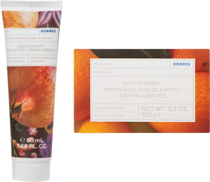 OEM BODY BUTTER KORRES GROVE POMEGRANATE - BUTTER SOAP KORRES KUMQUAT