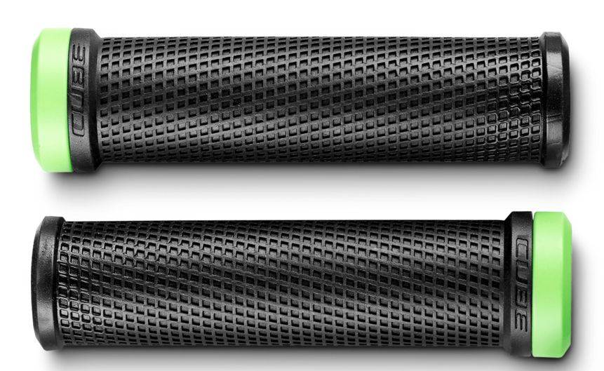 CUBE ΧΕΙΡΟΛΑΒΕΣ CUBE RACE GRIPS ΜΑΥΡΕΣ/ΠΡΑΣΙΝΕΣ - 11269