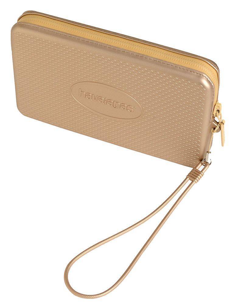 HAVAIANAS ΤΣΑΝΤΑΚΙ HAVAIANAS MINI BAG PLUS COOL METALLIC ΧΡΥΣΑΦΙ