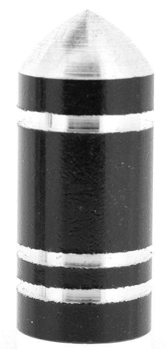 OEM ΤΑΠΑ ΒΑΛΒΙΔΩΝ ALLOY BULLET ΜΑΥΡΗ (1 ΤΜΧ)