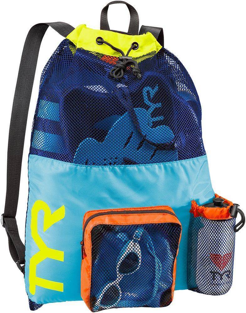 TYR ΣΑΚΙΔΙΟ TYR BIG MESH MUMMY BACKPACK ΜΠΛΕ/ΚΙΤΡΙΝΟ