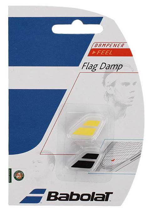 BABOLAT ΑΝΤΙΚΡΑΔΑΣΜΙΚΑ BABOLAT FLAG DAMP X2 ΚΙΤΡΙΝΟ/ΜΑΥΡΟ