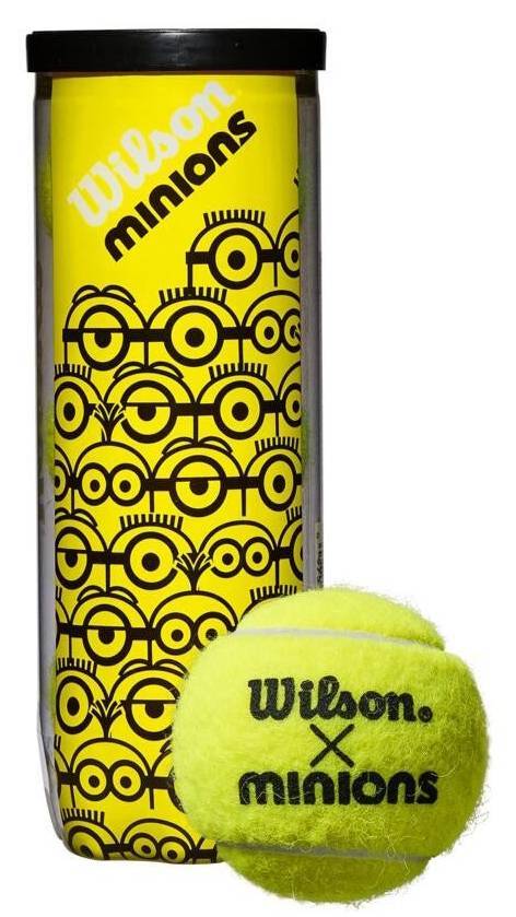 WILSON ΜΠΑΛΑΚΙΑ WILSON MINIONS CHAMPIONSHIP CAN (3 ΤΜΧ)