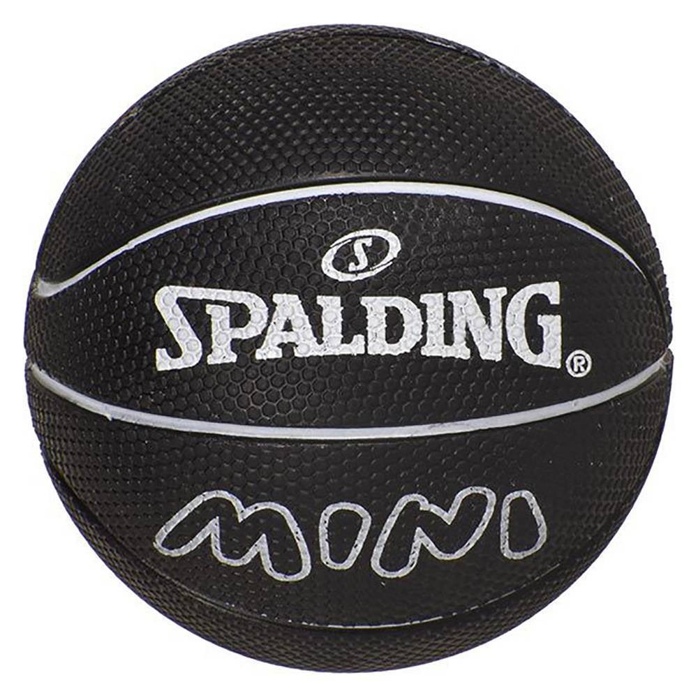 SPALDING ΜΠΑΛΑΚΙ SPALDING HIGH-BOUNCE MINI BLACK SPALDEEN BALL ΜΑΥΡΟ