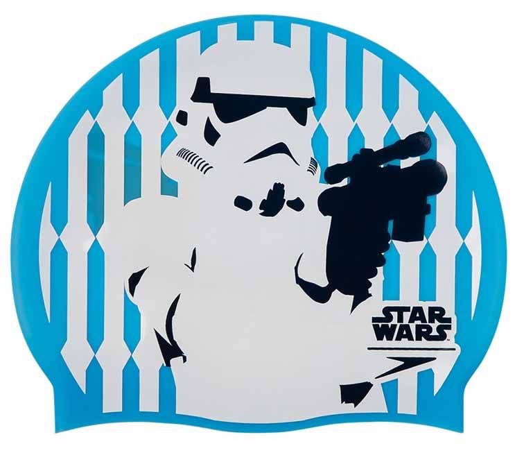 SPEEDO ΣΚΟΥΦΑΚΙ SPEEDO STAR WARS SLOGAN PRINT CAP STORMTROOPER ΜΠΛΕ