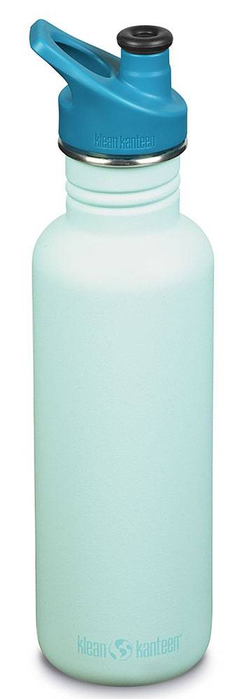 KLEAN KANTEEN ΠΑΓΟΥΡΙ KLEAN KANTEEN CLASSIC WITH SPORT CAP BLUE PINT ΘΑΛΑΣΣΙ (800 ML)