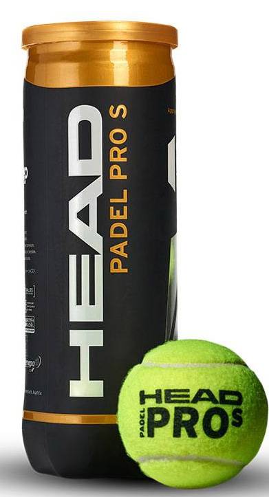 HEAD ΜΠΑΛΑΚΙΑ HEAD PADEL PRO S 3-BALL ΚΙΤΡΙΝΑ