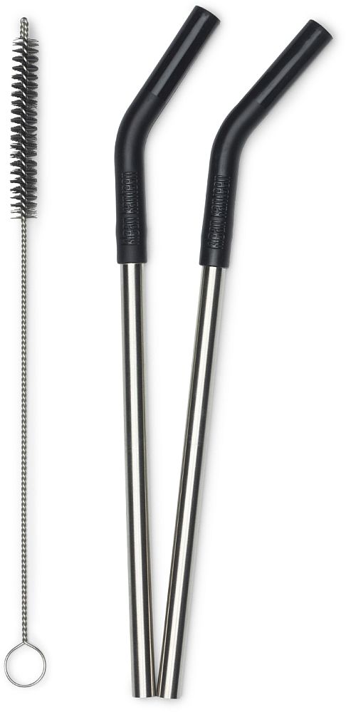 KLEAN KANTEEN ΚΑΛΑΜΑΚΙΑ KLEAN KANTEEN STRAW 2 PACK ΜΑΥΡΑ (8 MM)