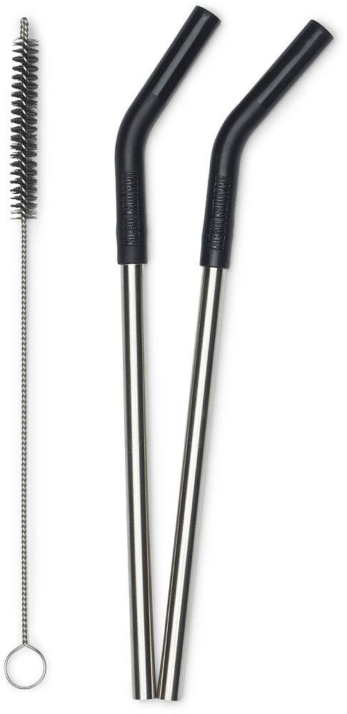 ΚΑΛΑΜΑΚΙΑ KLEAN KANTEEN STRAW 2 PACK ΜΑΥΡΑ (8 MM)