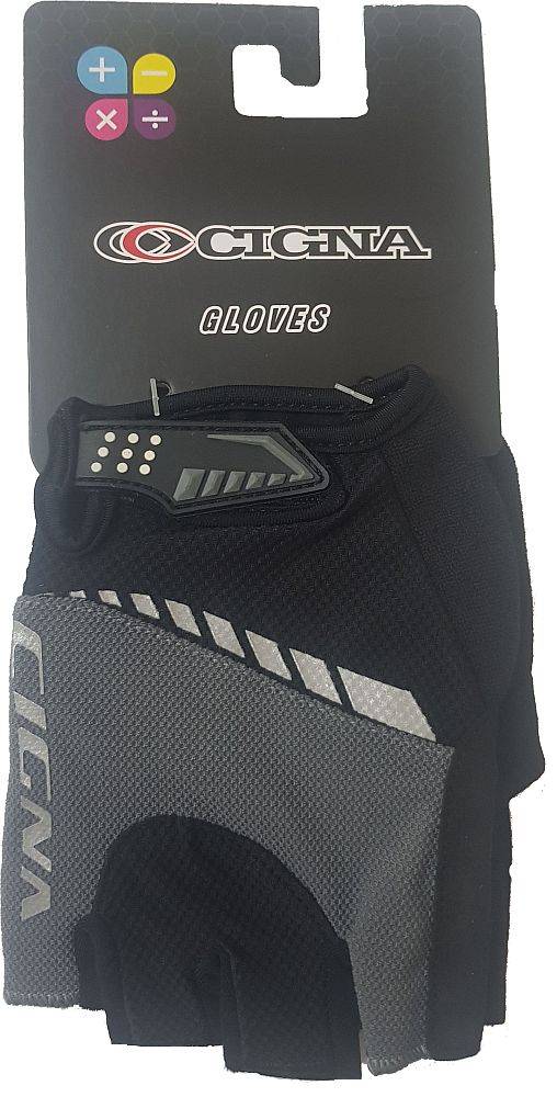 ΓΑΝΤΙΑ CIGNA GLOVES ΜΑΥΡΑ/ΓΚΡΙ (XL)