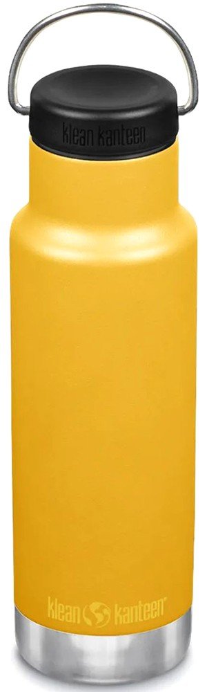 KLEAN KANTEEN ΠΑΓΟΥΡΙ KLEAN KANTEEN CLASSIC INSULATED WATER BOTTLE WITH LOOP CAP ΚΙΤΡΙΝΟ (355 ML)