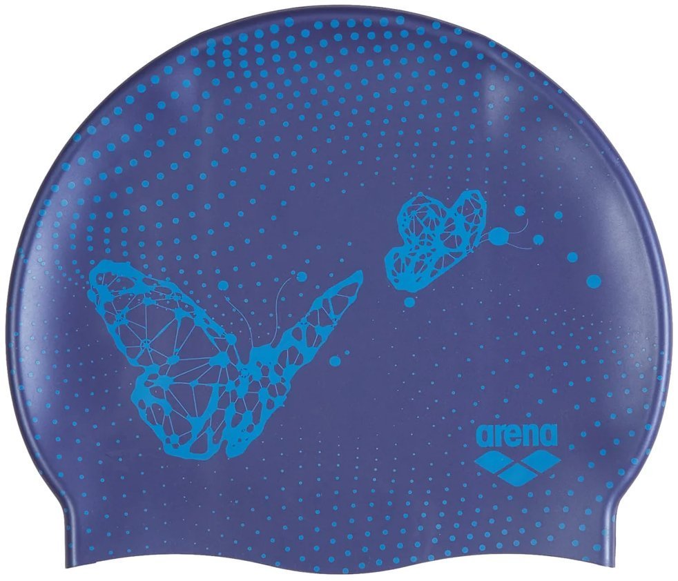 ARENA ΣΚΟΥΦΑΚΙ ARENA PRINT JR POOL CAP ΜΠΛΕ ΣΚΟΥΡΟ