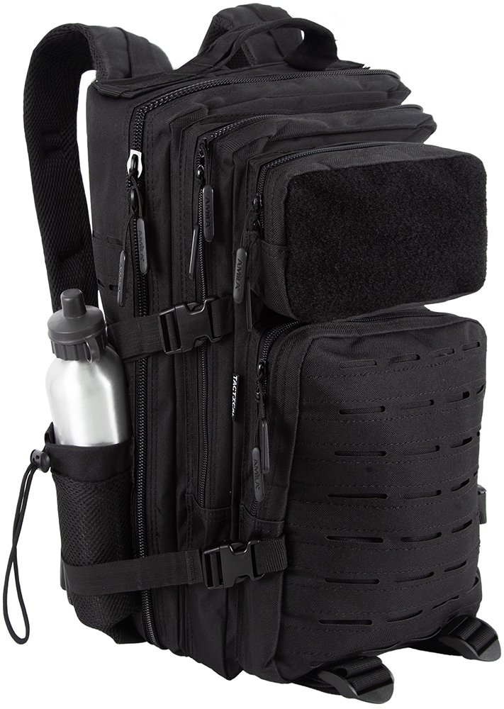 AMILA ΣΑΚΙΔΙΟ ΠΛΑΤΗΣ AMILA TACTICAL 2.0 ΜΑΥΡΟ (28 L)