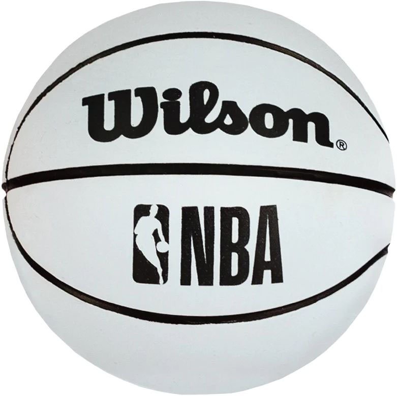 WILSON ΜΠΑΛΑΚΙ WILSON NBA DRIBBLER MINI BALL ΛΕΥΚΟ
