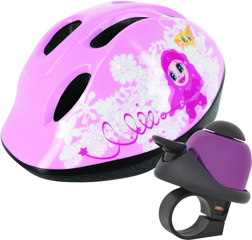DURCA ΠΑΙΔΙΚΟ ΚΡΑΝΟΣ ΠΟΔΗΛΑΤΟΥ ROSE FAIRY ΡΟΖ (48-54 CM) - ΔΩΡΟ ΚΟΥΔΟΥΝΙ DRESCO ΜΩΒ/ΜΑΥΡΟ