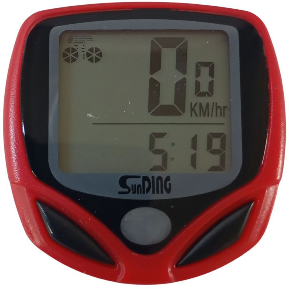 BIKESPORT ΚΟΝΤΕΡ SUNDING CYCLE COMPUTER ΚΟΚΚΙΝΟ (SD-548B-RED)
