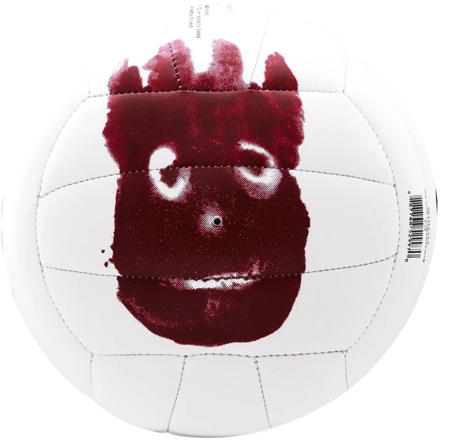 WILSON ΜΠΑΛΑ WILSON CAST AWAY MINI VOLLEYBALL ΛΕΥΚΗ/ΚΟΚΚΙΝΗ (1)