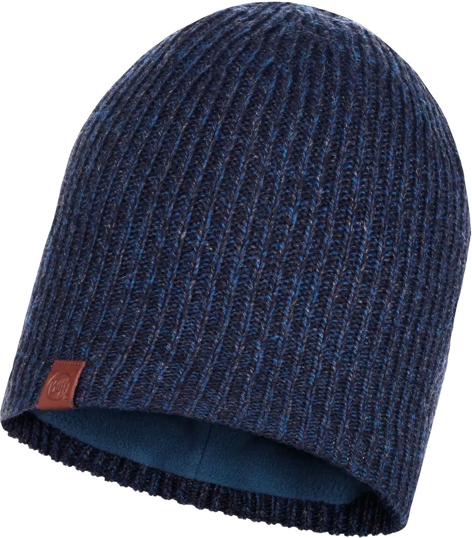 BUFF ΣΚΟΥΦΟΣ BUFF KNITTED - POLAR BEANIE LYNE ΜΠΛΕ ΣΚΟΥΡΟ