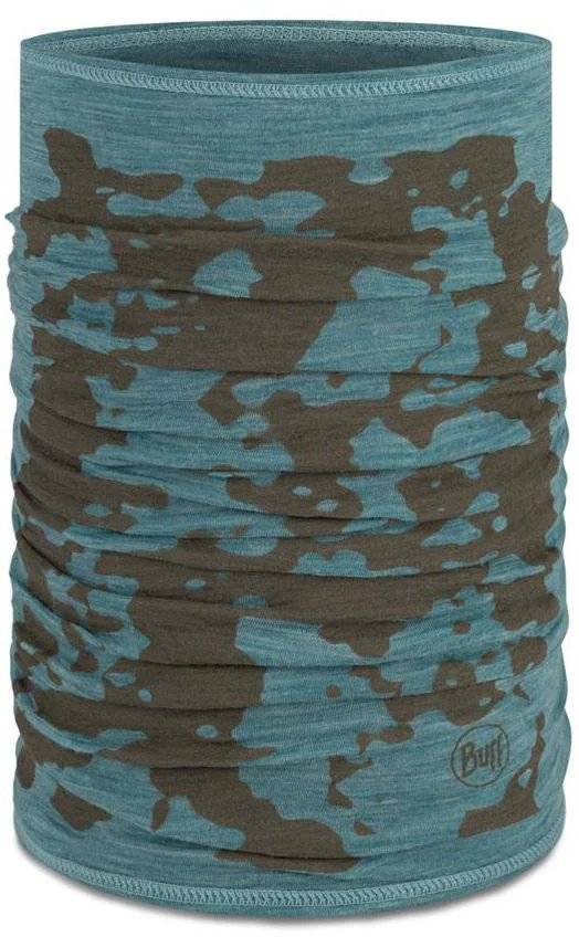 ΠΡΟΣΤΑΤΕΥΤΙΚΟ BUFF MERINO LIGHTWEIGHT PRINTS NECKWARMER USTY ΜΠΛΕ/ΓΚΡΙ