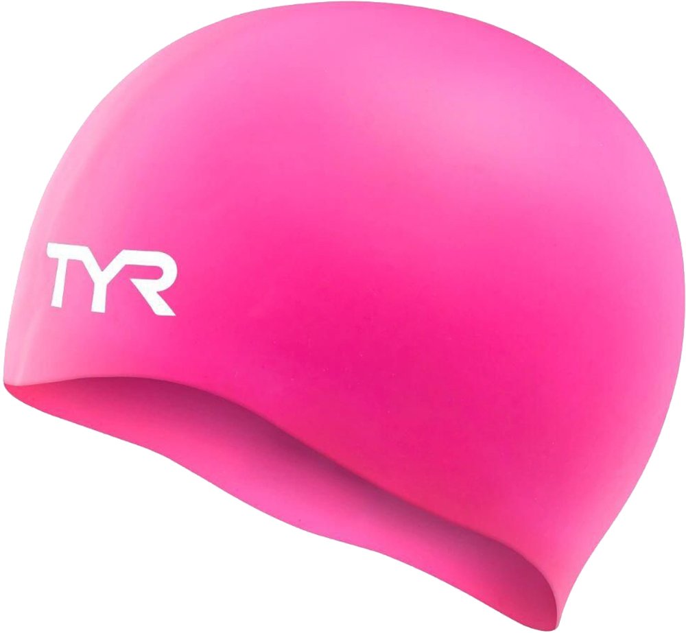 TYR ΣΚΟΥΦΑΚΙ TYR WRINKLE-FREE SILICONE ADULT SWIM CAP ΡΟΖ