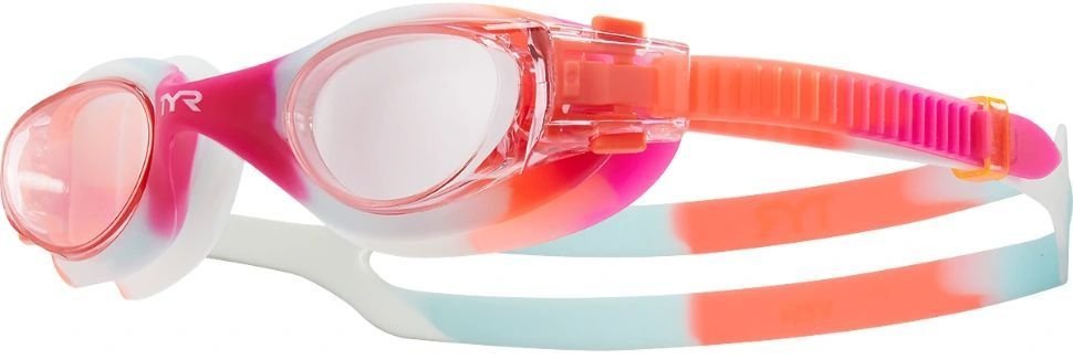 TYR ΓΥΑΛΙΑ TYR VESI TIE DYE YOUTH GOGGLES ΡΟΖ/ΛΕΥΚΑ