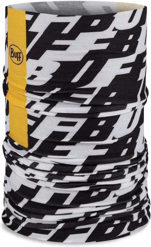 BUFF ΠΡΟΣΤΑΤΕΥΤΙΚΟ BUFF COOLNET UV NECKWARMER LOGO ΜΑΥΡΟ