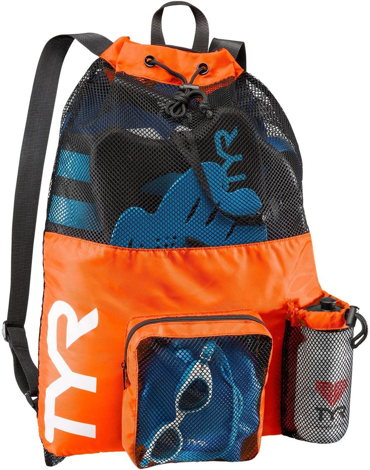 TYR ΣΑΚΙΔΙΟ ΠΛΑΤΗΣ TYR BIG MESH MUMMY BACKPACK ΠΟΡΤΟΚΑΛΙ (40 L)