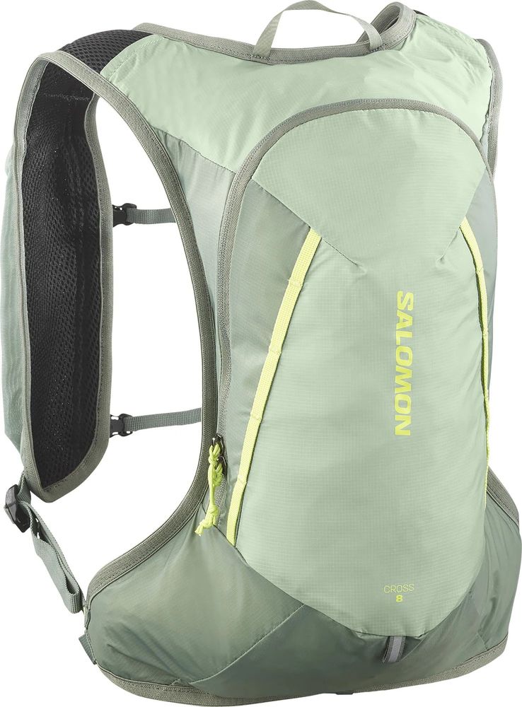 SALOMON ΤΣΑΝΤΑ ΠΛΑΤΗΣ SALOMON CROSS 8 ΠΡΑΣΙΝΗ