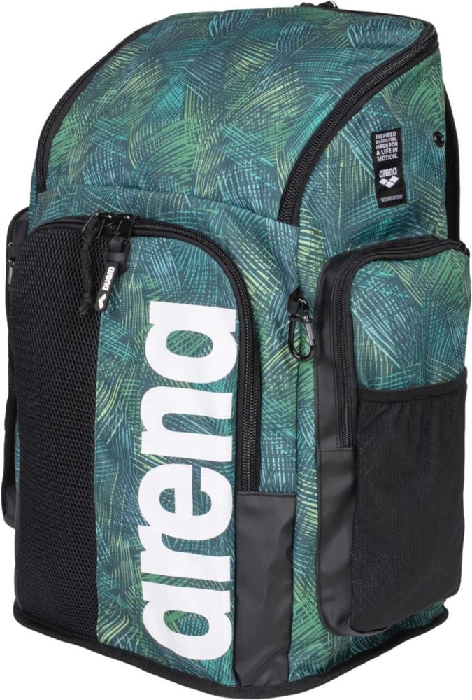 ARENA ΤΣΑΝΤΑ ΠΛΑΤΗΣ ARENA SPIKY III 45 BACKPACK ALLOVER ENERGY ΜΑΥΡΟ/ΠΡΑΣΙΝΟ