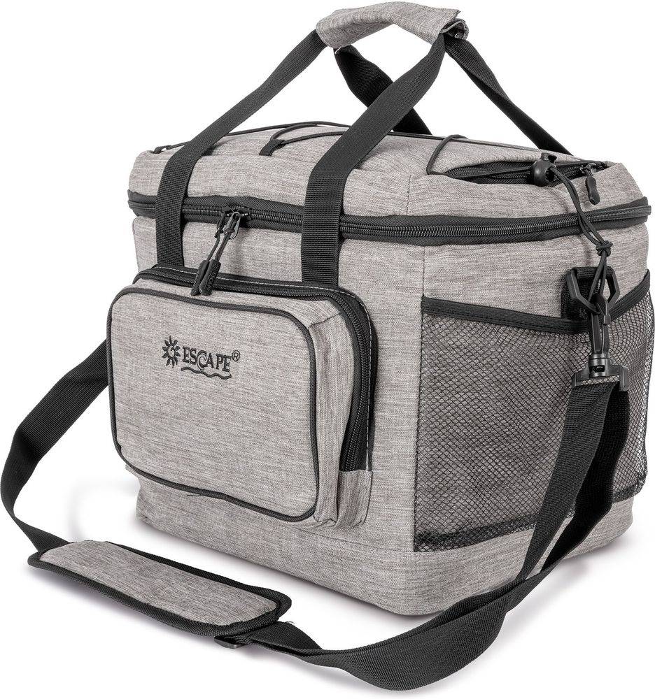 ΙΣΟΘΕΡΜΙΚΗ ΤΣΑΝΤΑ ESCAPE 20L CANVAS ΓΚΡΙ