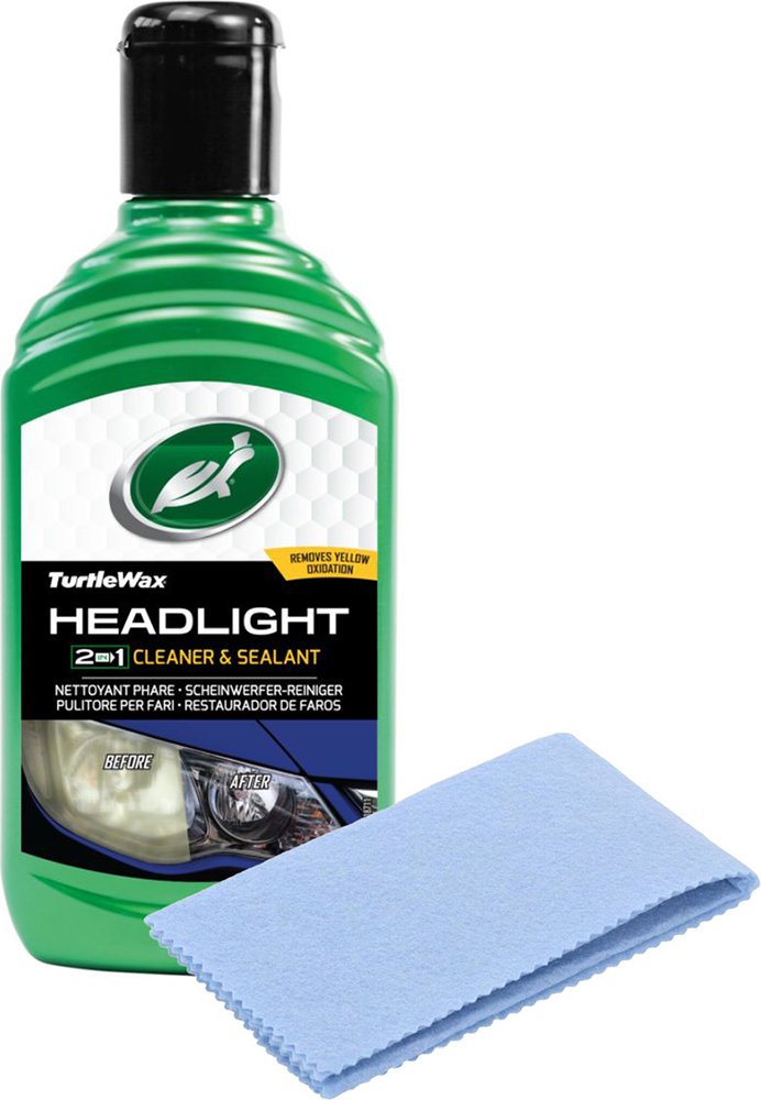 ΑΛΟΙΦΗ ΓΙΑ ΦΑΝΑΡΙΑ HEADLIGHT CLEANER - SEALANT TURTLE WAX (1830925) 300ML - ΔΩΡΟ ΠΑΝΙ ΑΝΤΙΘΑΜΒΩΤΙΚΟ