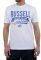  RUSSELL CREW NECK TEE DISTRESSED LOGO...