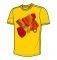 JUST DO IT BRICKS TEE / VARSITY MAIZE (L)