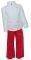 ΦΟΡΜΑ ADIGIRL TRACK SUIT ΑΣΠΡΟ/ΚΟΚΚΙΝΟ (110 CM) ΦΟΡΜΑ ADIGIRL TRACK SUIT ΑΣΠΡΟ/ΚΟΚΚΙΝΟ (110 CM)