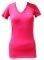  REEBOK CORE DEEP V NECK T SML LOGO ...