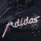  ADIDAS PERFORMANCE GLITTER HOODY  (XS)