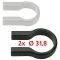   KLICKFIX CLAMP HOOKS 31.8 OI