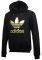  ADIDAS PERFORMANCE TREFOIL HOODIE / (M)