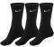  NIKE 3PPK COTTON HALF CUSHION CREW ...