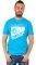 T-SHIRT RUSSELL DISTRESSED SS ������� (M)