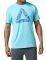 ΜΠΛΟΥΖΑ REEBOK DELTA TEE ΓΑΛΑΖΙΑ (M)