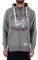  RUSSELL ZIP THROUGH HOODY CONTRAST  (M)