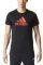  ADIDAS PERFORMANCE TWO-IN-ONE GRAPHIC TEES PACK / (L)